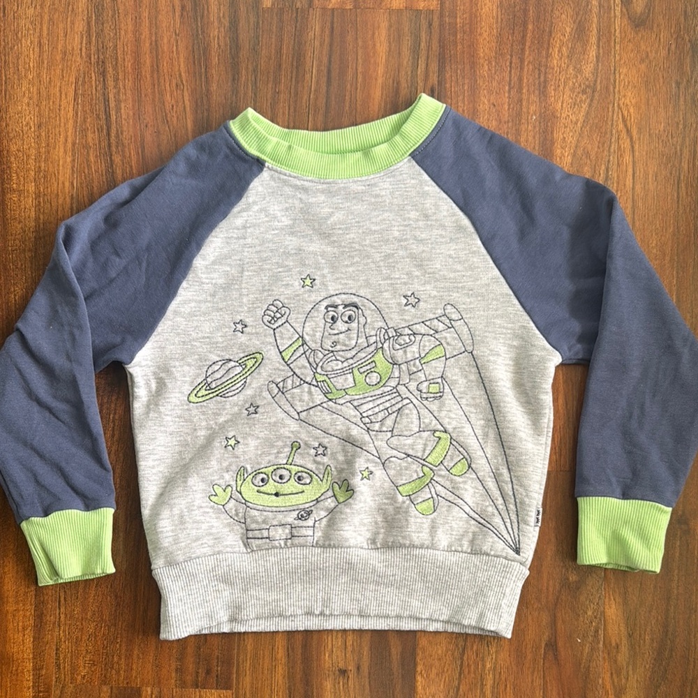 Little Sleepies Buzz Lightyear Crew Neck Sweatshirt